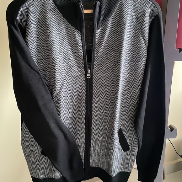 Allen Solly premium wool blend full sleeve sweater with zipper - Picture 4 of 7